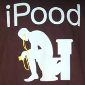 iPood T-Shirt Brown